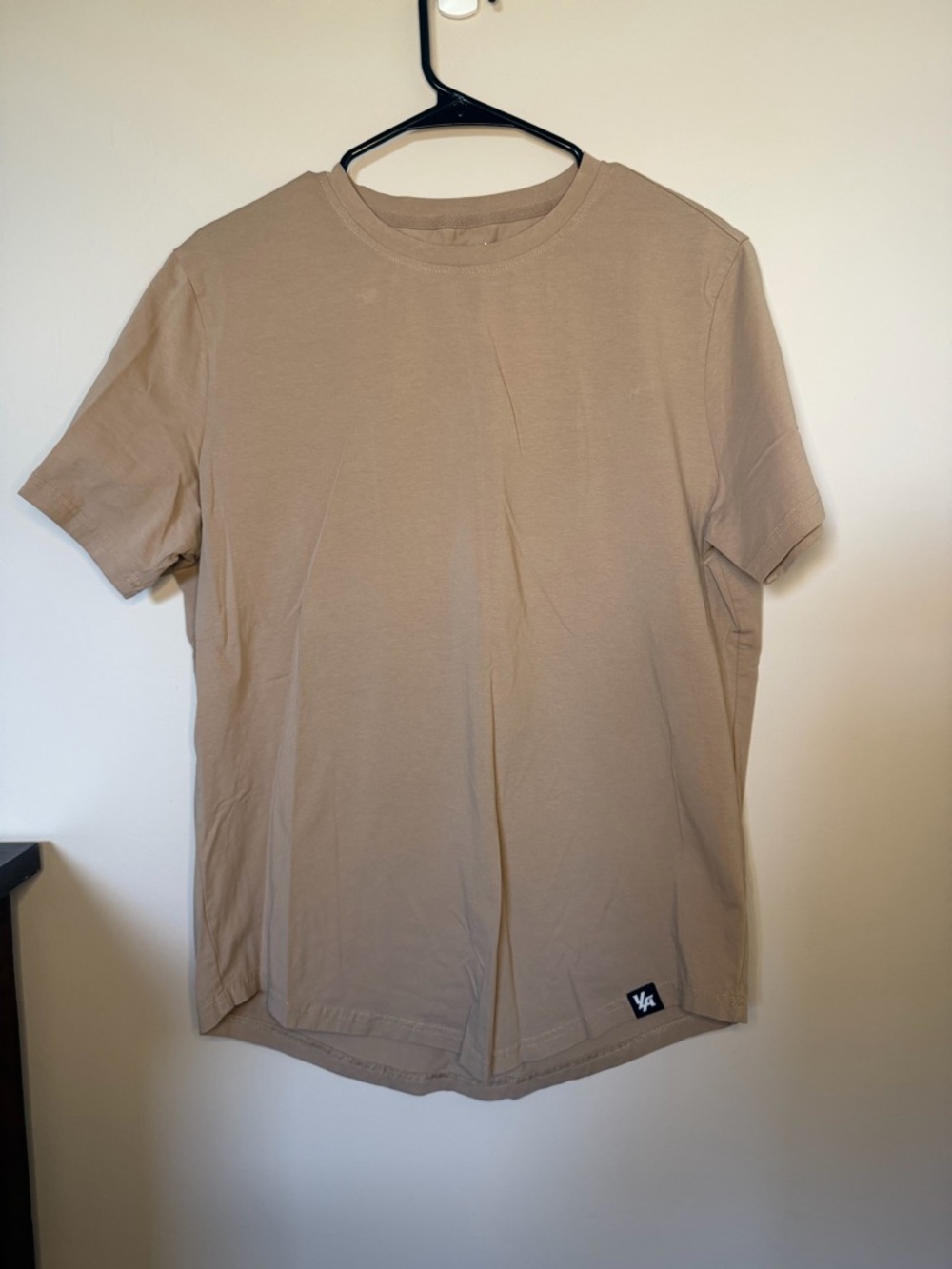 YoungLA Short Sleeve Crew Tee in Khaki